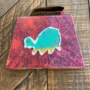 Rustic turtle 🐢 notepad. Used for decoration only
